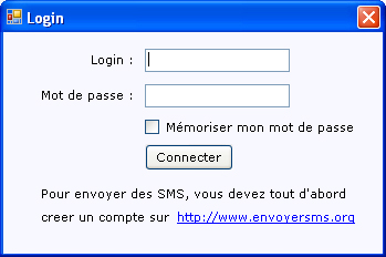 Login SMS